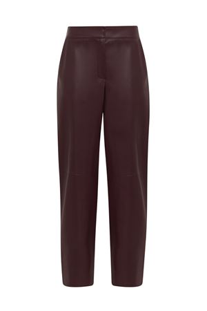 Straight-leg faux leather trousers ALPHA STUDIO | AD4642Q2009